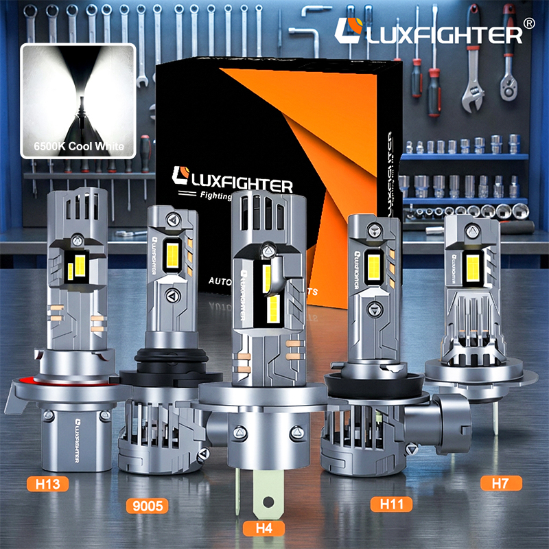Are LED headlights power-saving or power-hungry? Luxfighter car lights explain it all in one go