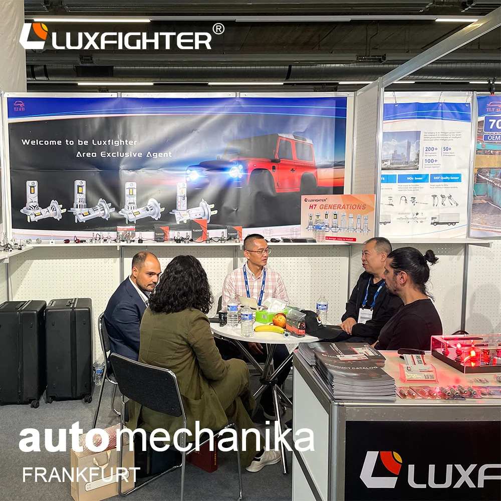 Pilot Auto Lighting Technology:Luxfighter Debuted at the 2026 Automechanika Frankfurt automotive parts exhibition