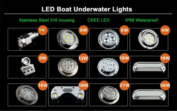 Led Boat Underwater Lights