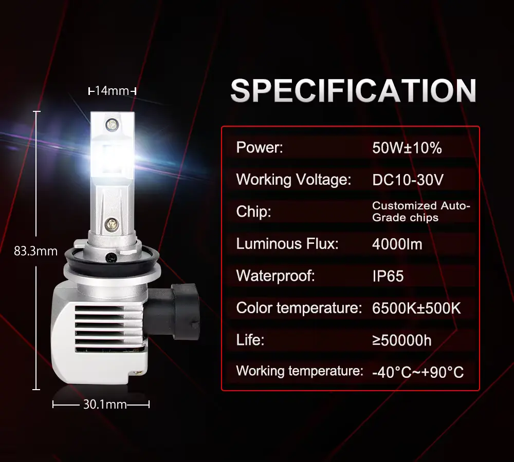 Q16 Series 100w 8000lm